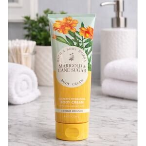 NEW! Bath & Body Works Marigold & Cane Sugar Body Care Cream Lotion Fragrance